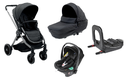 Chicco 5-in-1 Kinderwagen Trio Best Friend Pro Comfort i-Size Pirate Black