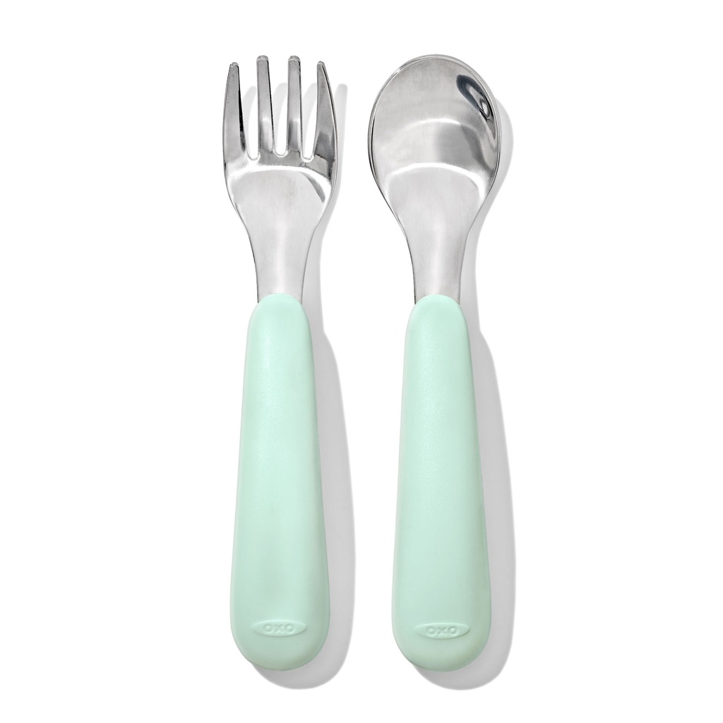 OXO Tot Fourchette et cuillère Opal