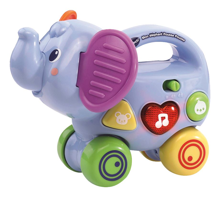 VTech Baby Mon éléphant Pousse Pousse