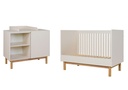 Quax 2-delige babykamer (meegroeibed L 120 x B 60 cm + commode met verlengstuk) Mood Clay