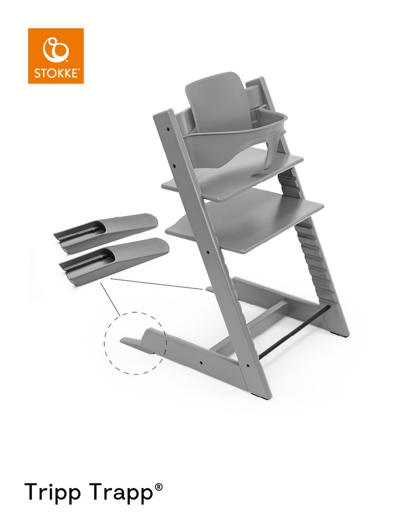 Stokke® Arceau pour chaise haute Baby Set² Tripp Trapp® Storm Grey