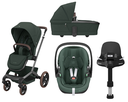 Maxi-Cosi 5-in-1 Kinderwagen Fame Twillic Green (inclusief draagbare autostoel Green + basis) 