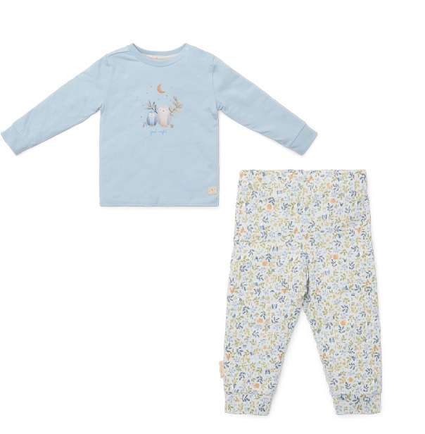 Little Dutch 2-delige pyjama Forest Adventures blauw