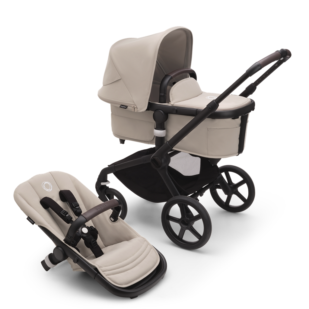 Bugaboo 3-in-1 Kinderwagen Fox 5 Black Desert Taupe