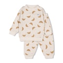 Feetje Pyjama 2 pièces Croissant Twinning Champagne Enfant