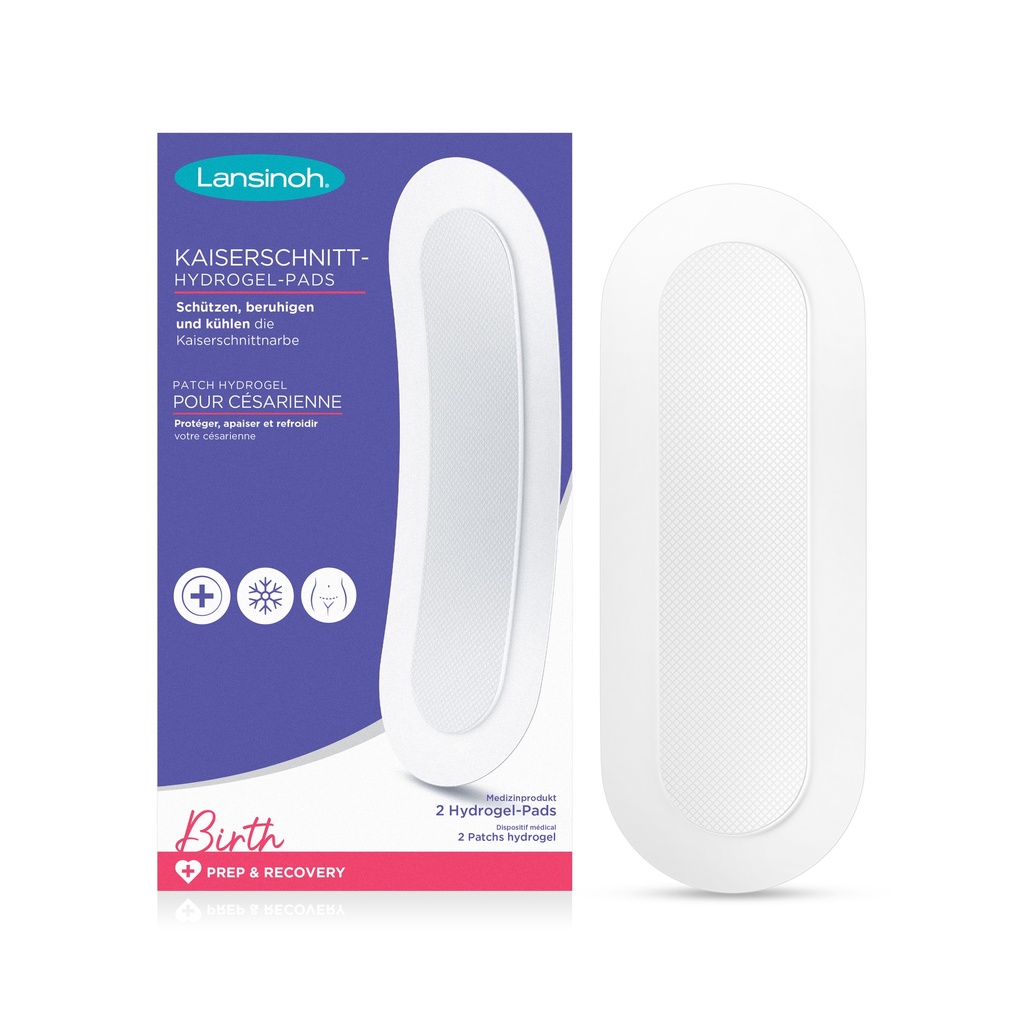 Lansinoh Patch Hydrogel pour Césarienne - 2 pièces