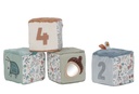 Little Dutch Zachte blokkenset Forest Friends - 4 stuks