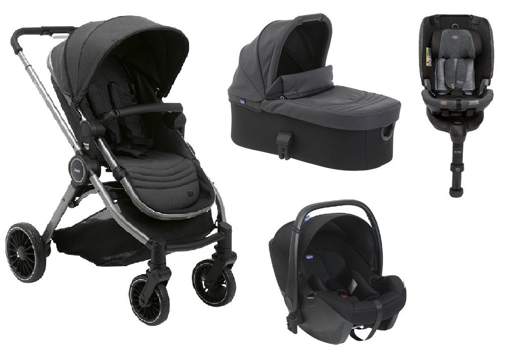 Chicco 6-in-1 Kinderwagen Best Friend Pro i-Size Black