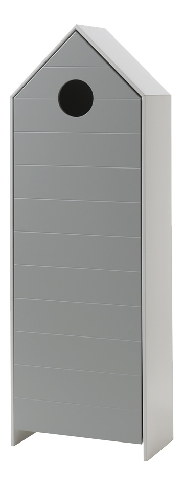 Jaxx Garde-robe 1 porte Casami Gris 