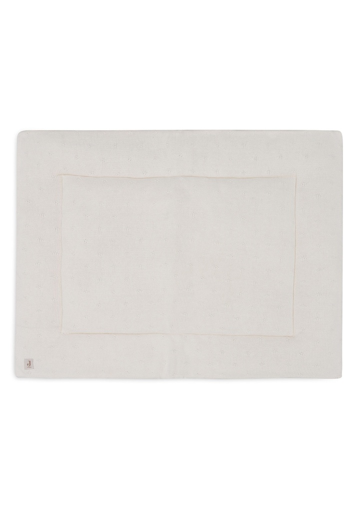 Jollein Tapis pour parc Cosy Knit Ivory Lg 75 x L 95 cm