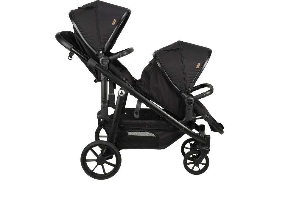 Topmark Duokinderwagen 2 Combi zwart