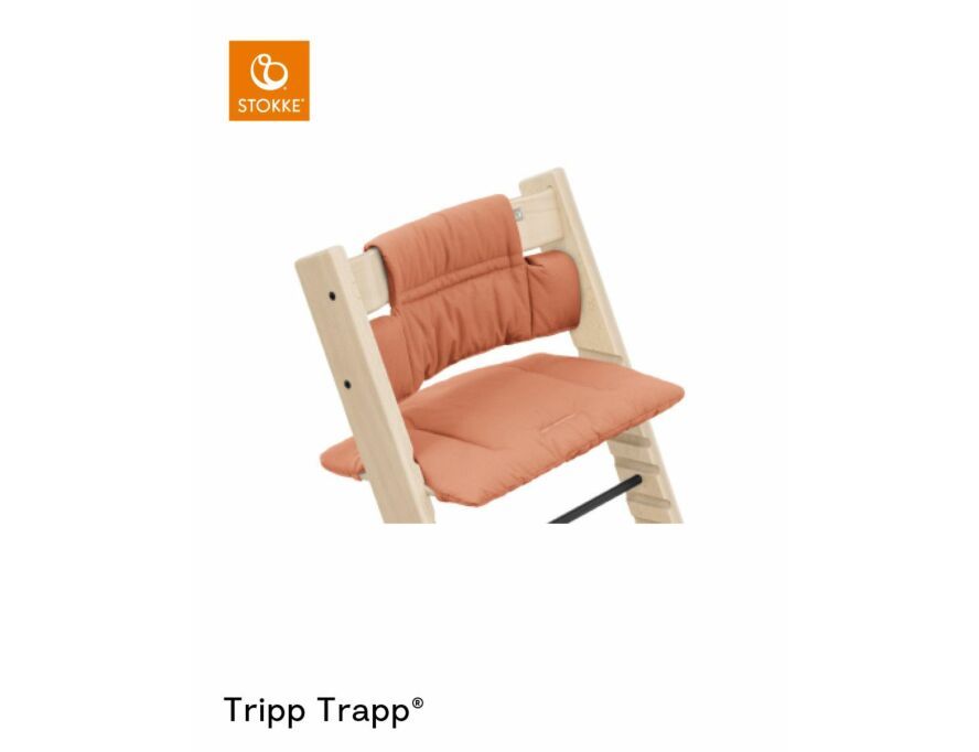 Stokke® Coussin réducteur pour chaise haute Tripp Trapp® Classic Terracotta