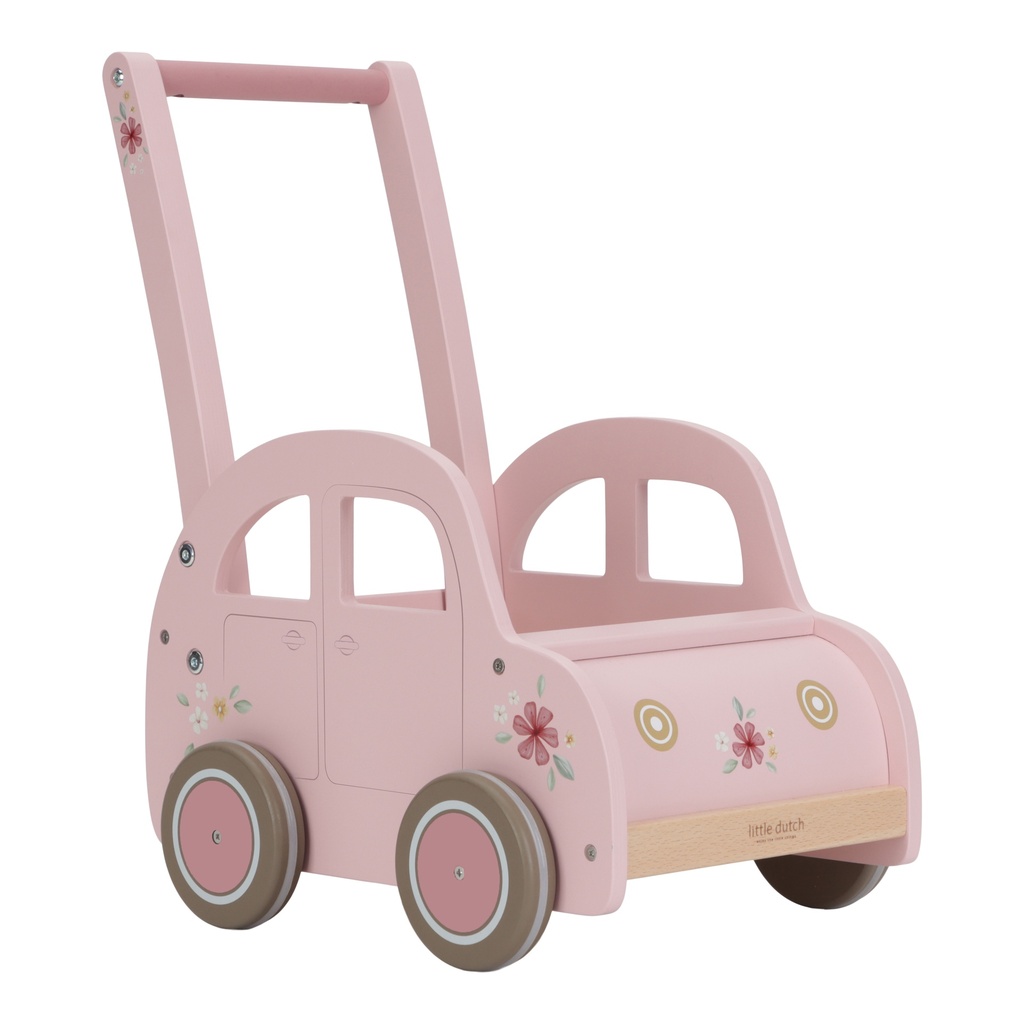 Little Dutch Loopwagen Fairy Garden roze