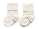 KipKep Paire de chaussettes Newborn Offwhite 0-3 mois