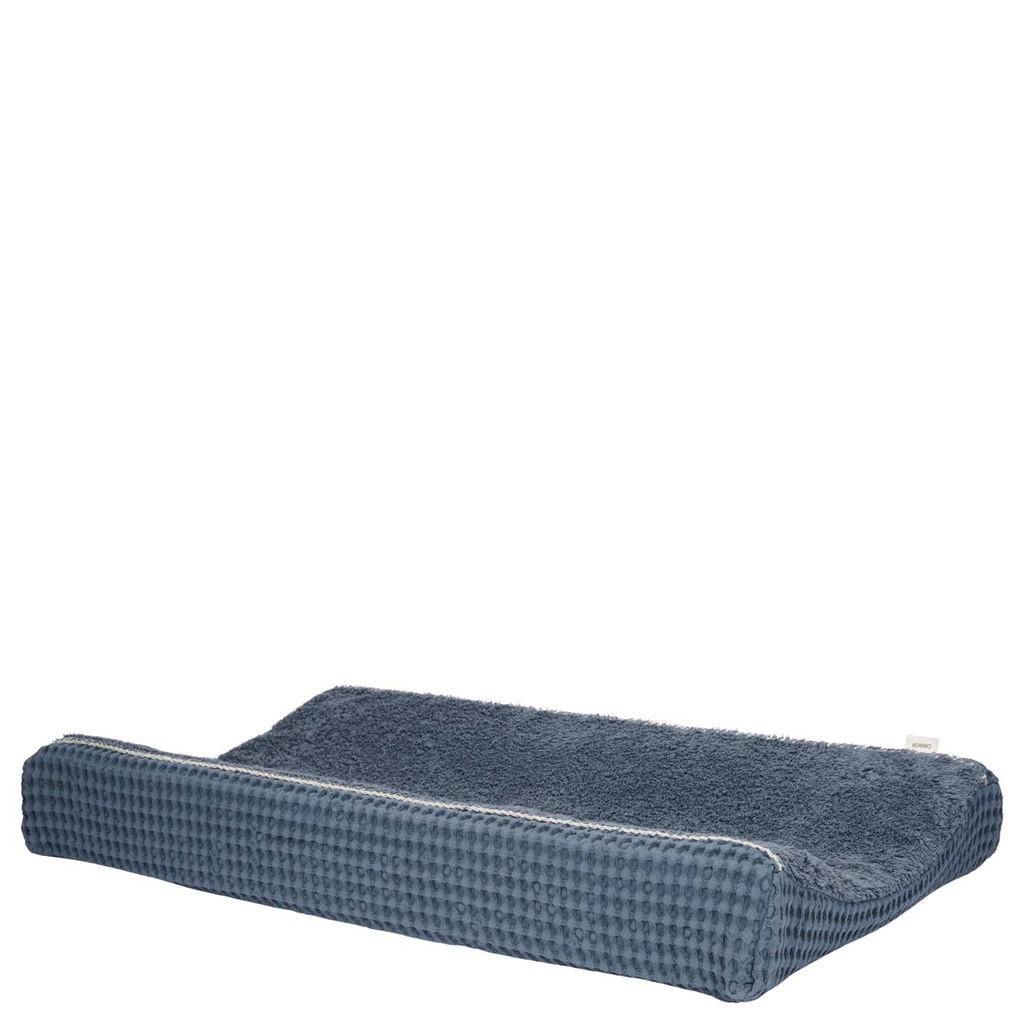 Koeka Housse pour matelas à langer Amsterdam Bluestone Lg 45 x L 73 cm