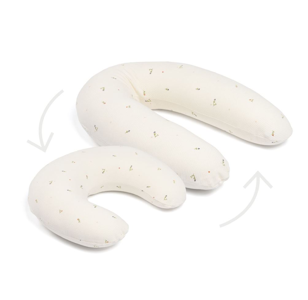 doomoo Coussin d'allaitement 2-en-1 Twisty Sweety Cream