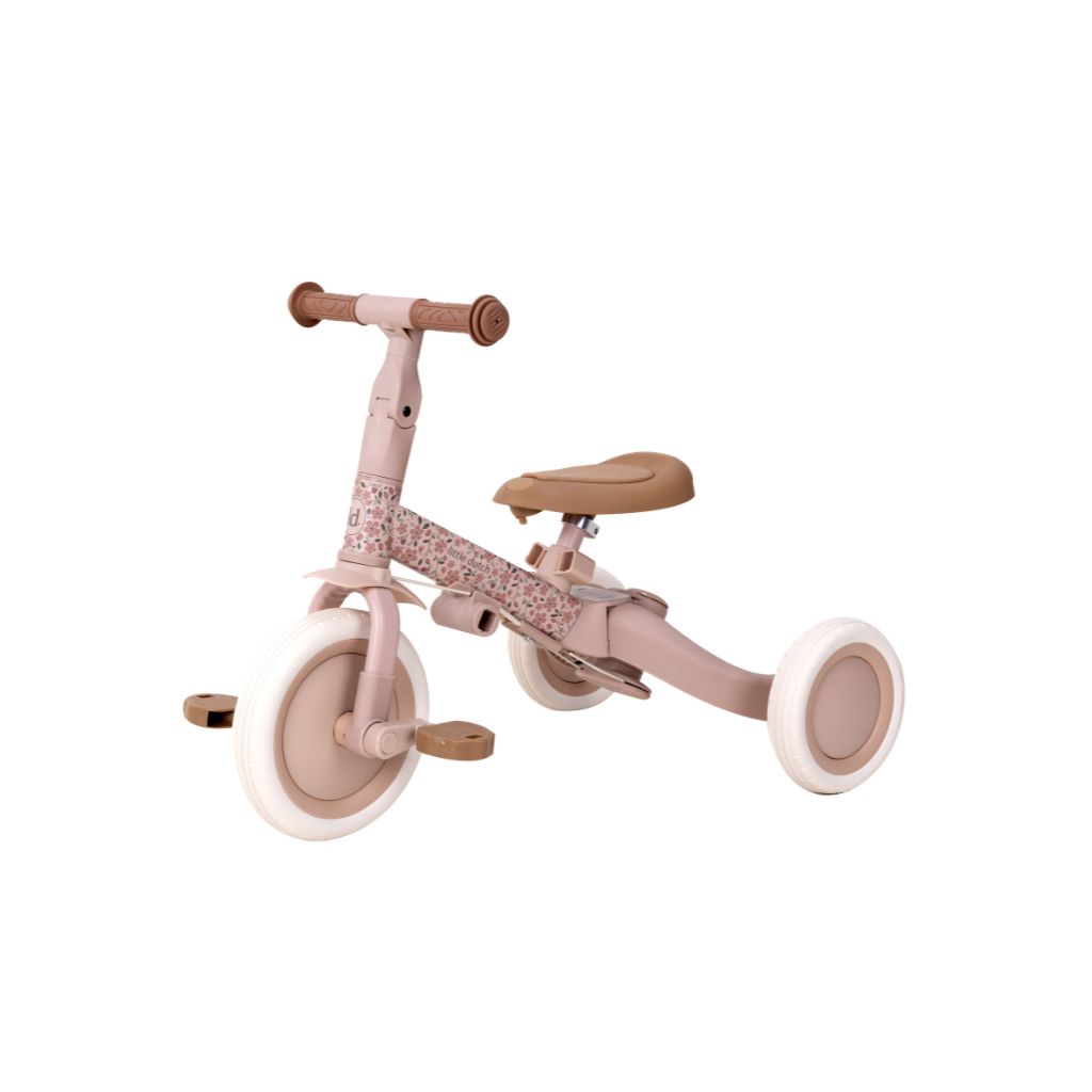 Little Dutch Kinderfiets 4-in-1 Fairy Floral