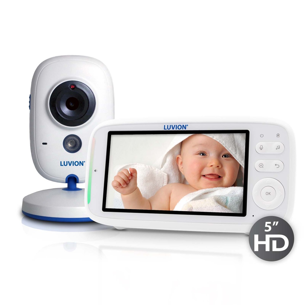 Luvion Babyphone avec caméra Platinum Ultra blanc