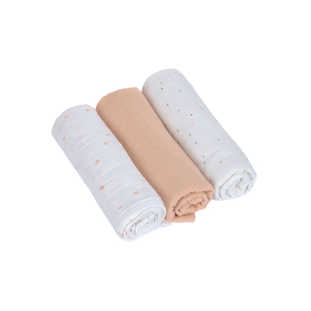 Lässig Essuie tetra Moon Peach - 3 pièces