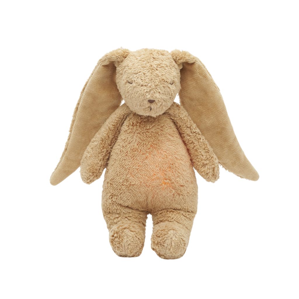 Moonie Knuffel met licht Humming Bunny Cappuccino Nature