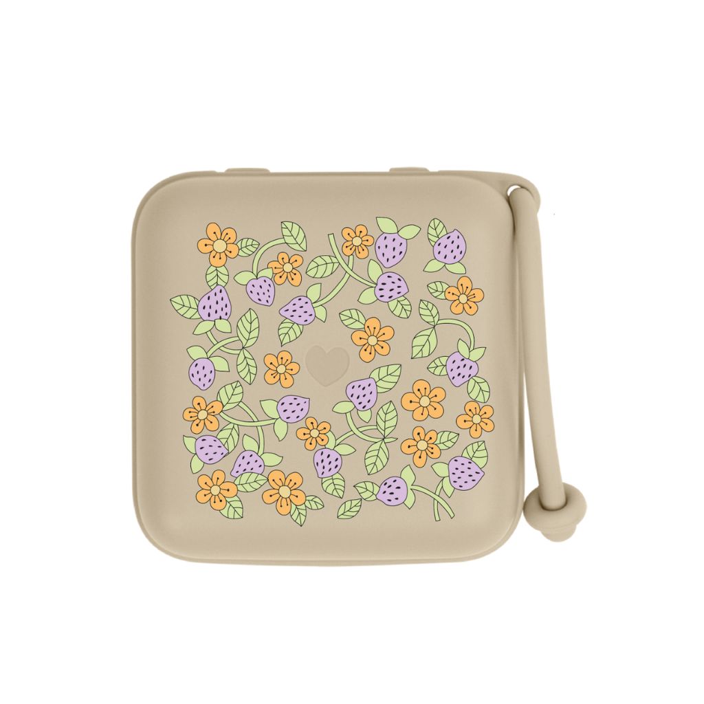 Bibs Boîte de rangement pour sucette Liberty Garden Strawberry