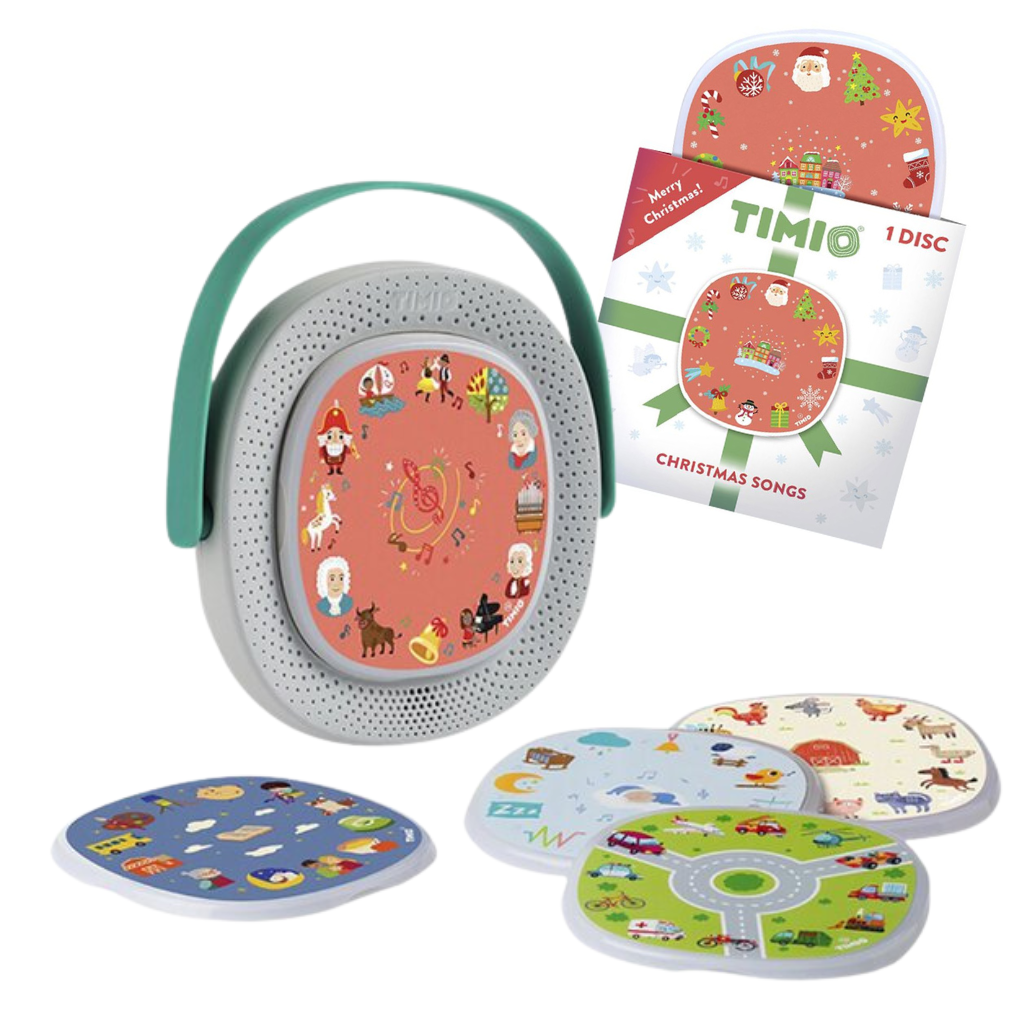 Timio Educatieve audio- en muziekspeler Starter Kit + extra Kerstdisk