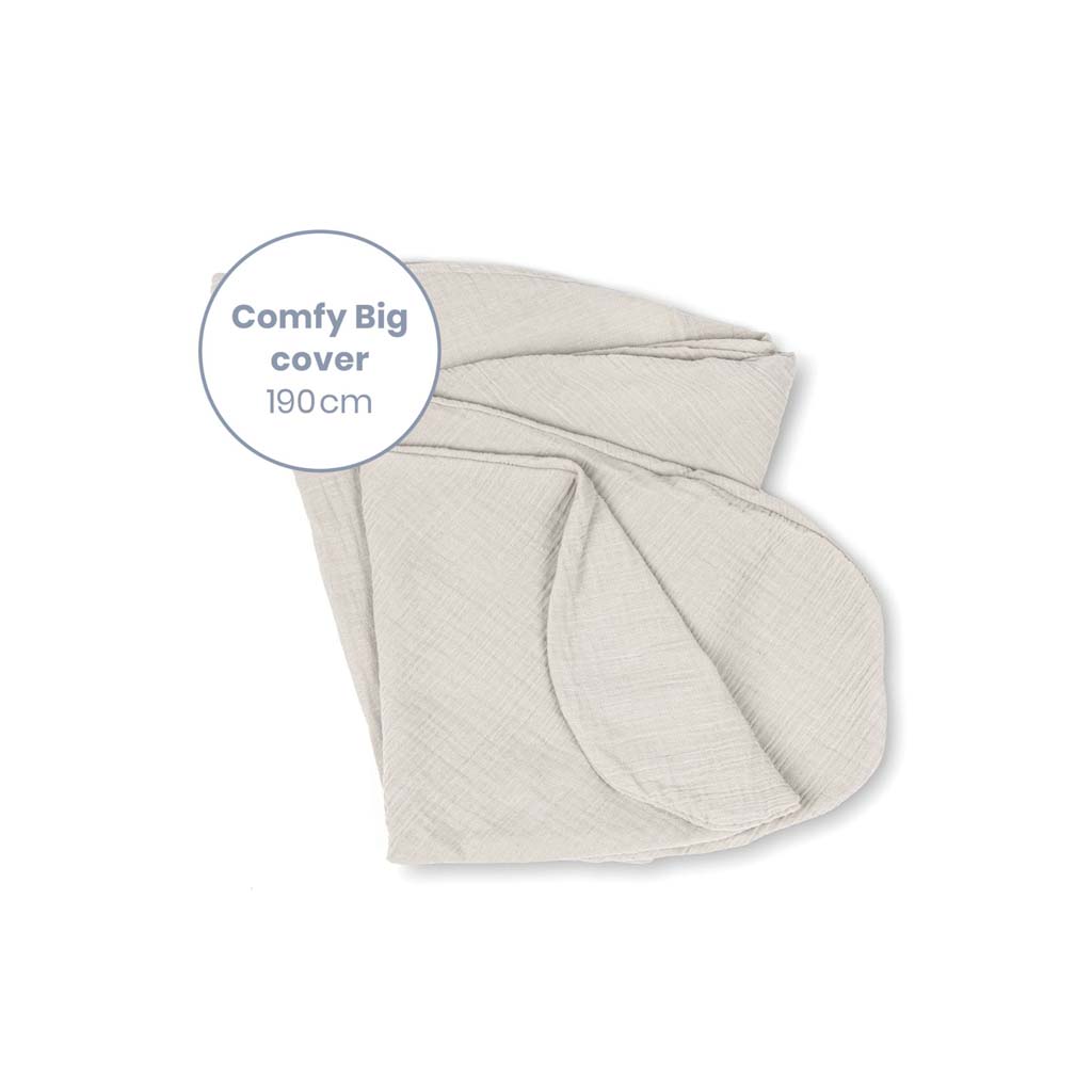 doomoo Housse pour coussin d'allaitement Comfy Big Tetra Almond