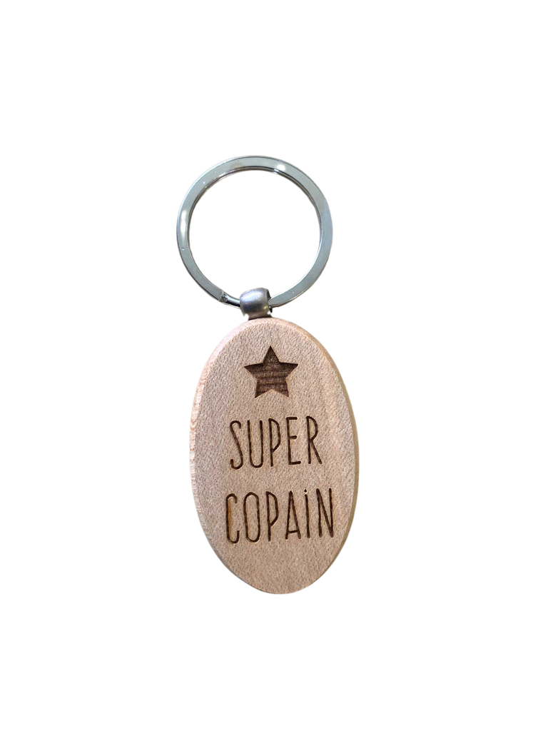 Dotti Sleutelhanger hout Super Copain