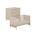 PAIDI 2-delige Babykamer Eefje (meegroeibed + commode)