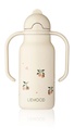 Liewood Gourde avec paille Kimmie Peach 250 ml