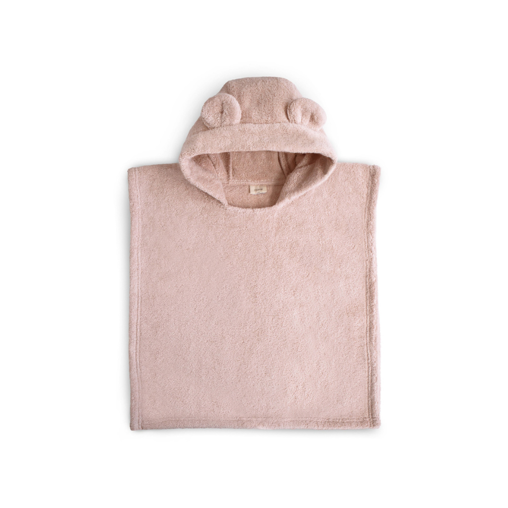 Mushie Poncho Bear Blush