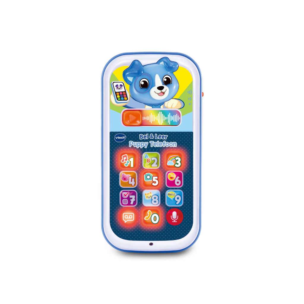 VTech Jouet d'activité Baby Bel & Leer Puppy Telefoon NL