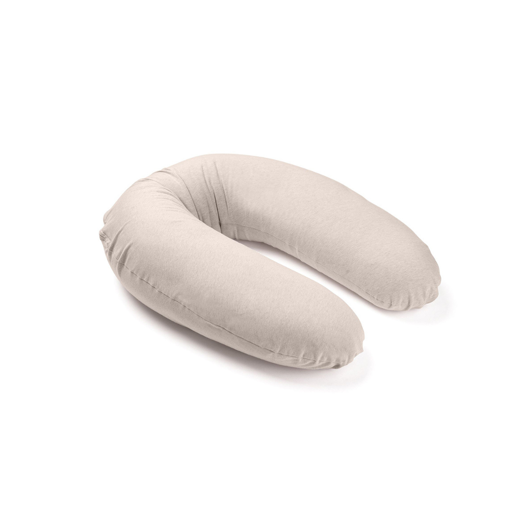 doomoo Coussin de positionnement et d'allaitement Buddy Chiné Sand