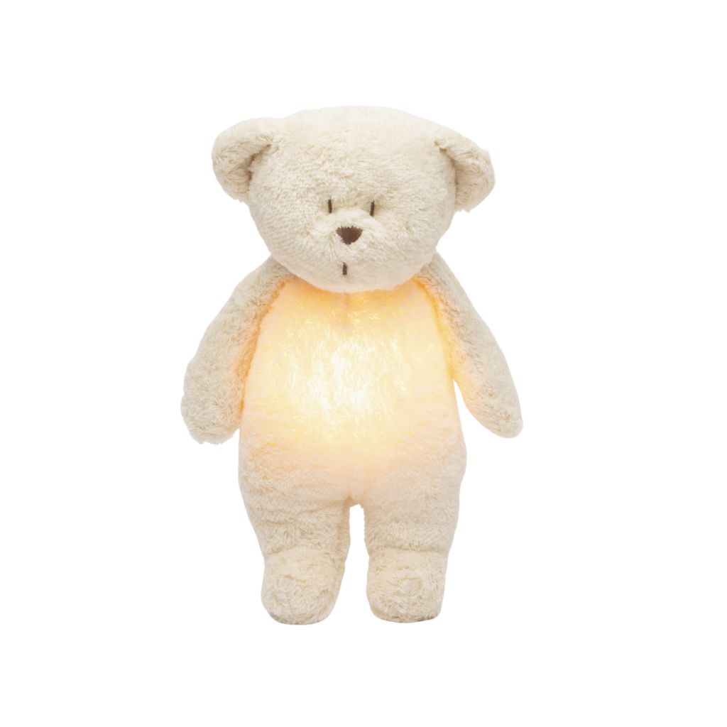 Moonie 2.0 Peluche lumineuse avec son The Humming Bear Polar 28 cm