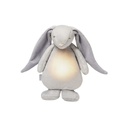 Moonie 2.0 Peluche lumineuse avec son The Humming Friend Silver 28 cm