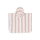 Jollein Poncho Stripe Terry Wildrose