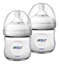 Philips AVENT Biberon Natural 2.0 Duo transparent 125 ml - 2 pièces