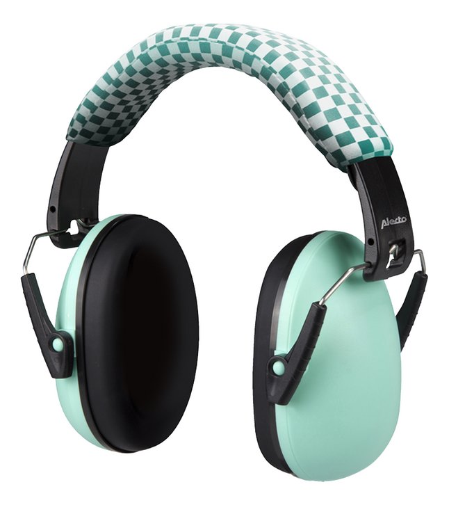 Alecto Casque antibruit vert menthe