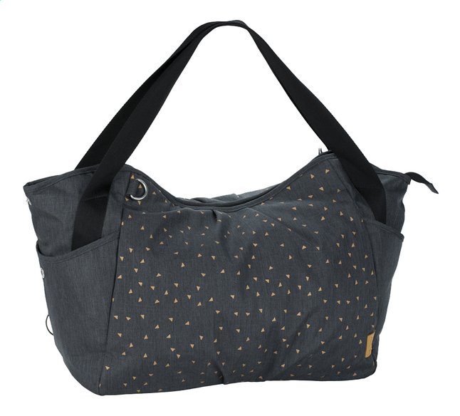 Lässig Sac à langer Casual Twin Bag triangle dark grey