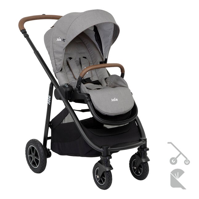 Joie 2-in-1 Kinderwagen Versatrax Gray Flannel