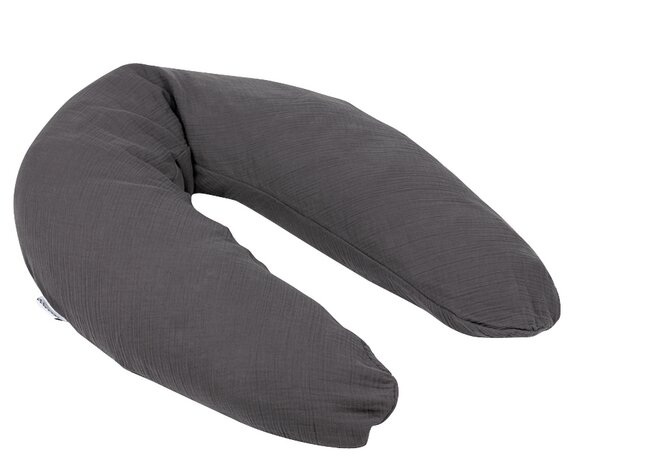 doomoo Coussin d'allaitement Comfy Big Tetra gris