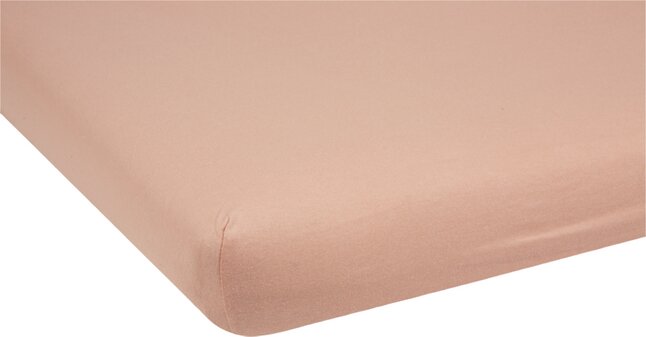 Dreambee Drap-housse pour parc Essentials rose moyen Lg 75 x L 95 cm