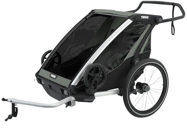 Thule Remorque de vélo Chariot Lite 2 Agave Black