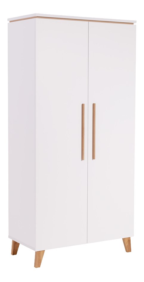 Transland Armoire 2 portes Steffi blanc