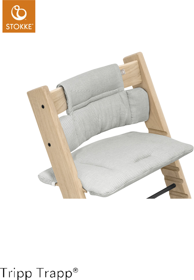 Stokke® Verkleinkussen voor eetstoel Tripp Trapp® Nordic Grey