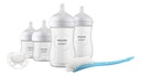 Philips AVENT Starterset Natural Response transparant- 4 stuks