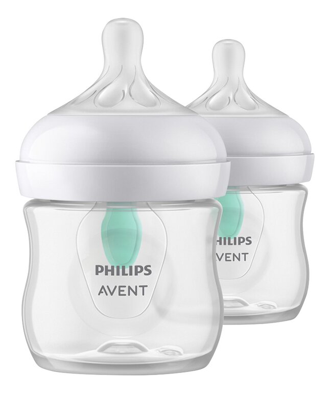 Philips AVENT Biberon Natural Response AirFree transparent 125 ml - 2 pièces