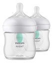 Philips AVENT Biberon Natural Response AirFree transparent 125 ml - 2 pièces