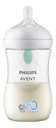 Philips AVENT Biberon Natural Response AirFree Eléphant transparent 260 ml