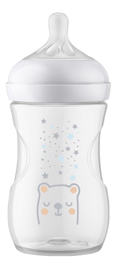 Philips AVENT Biberon Natural Response AirFree Ours transparent 260 ml